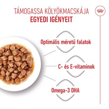 Royal Canin Kitten nedveseledel gravy, szószban - Image 4