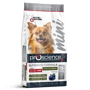 Pro Science Mini Adult Hipoallergén száraztáp Báránnyal és Áfonyával