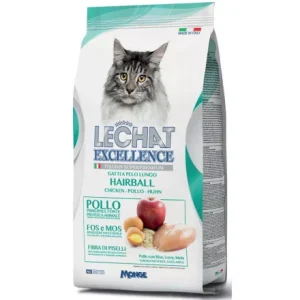 Monge Lechat Excellence Hairball Szuperprémium szárazeledel