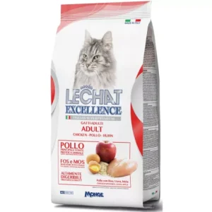 Monge Lechat Excellence Adult Szuperprémium Csirke ízű szárazeledel