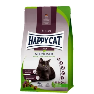 Happy Cat Sterilised Adult szárazeledel Báránnyal