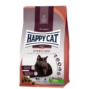 Happy Cat Sterilised Adult szárazeledel Lazaccal