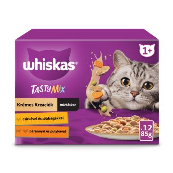 Whiskas Tasty Mix Creamy Creations vegyes válogatás 12x85g - Image 6