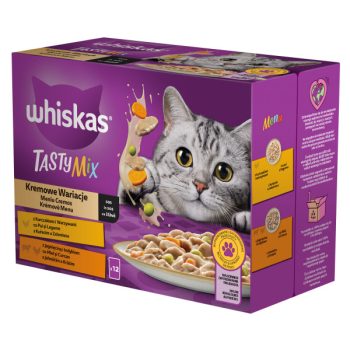 Whiskas Tasty Mix Creamy Creations vegyes válogatás 12x85g
