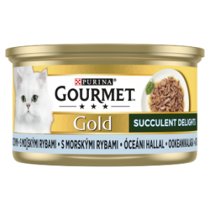 Gourmet Gold Succulent Delights Óceáni hallal