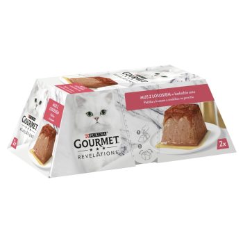 Purina Gourmet Revelations Pástétom Lazaccal és Zamatos Szósszal 2x57g