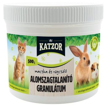 Katzor Alomszagtalanító granulátum Macskák és Rágcsálók részére Mangó és Citrus illattal 500g